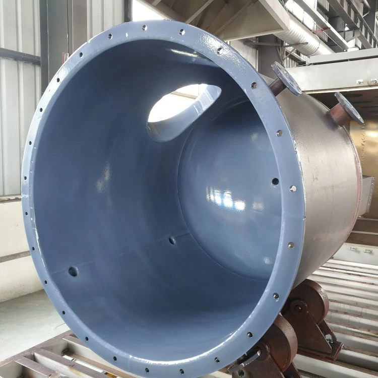 PFA Coated Chemical Reaction Product Receiver Tank