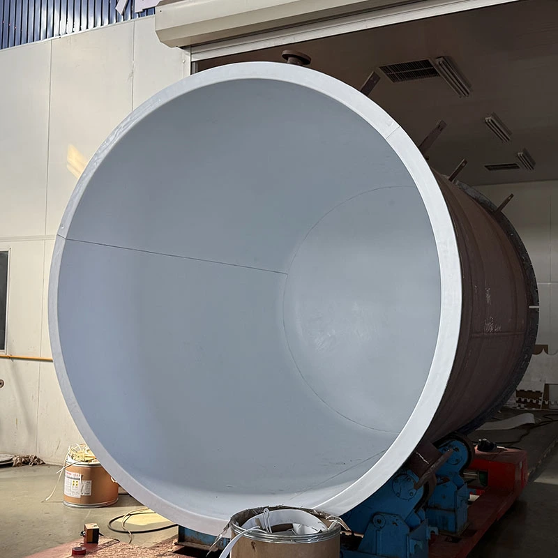 PTFE foret reaktor til sure medier